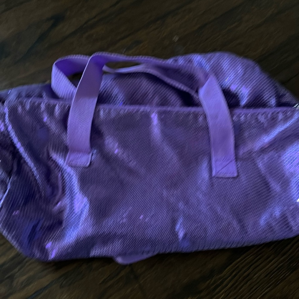 Children’s Place purple sparkly bag